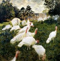 Monet, Claude Oscar - The Turkeys